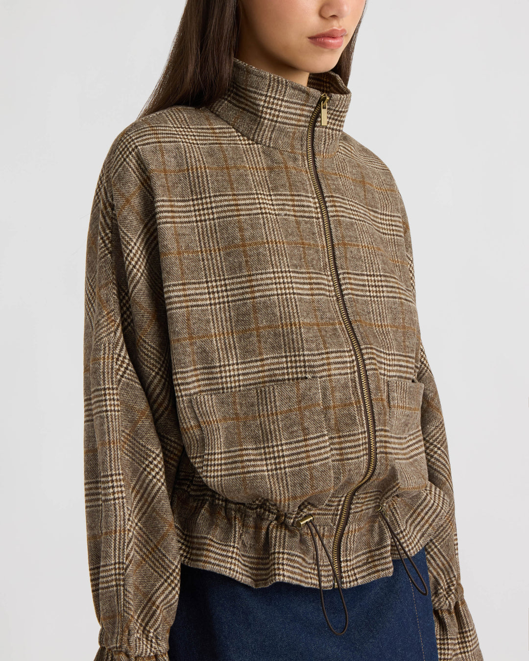 Dolman Jacket with Tunnel Waist