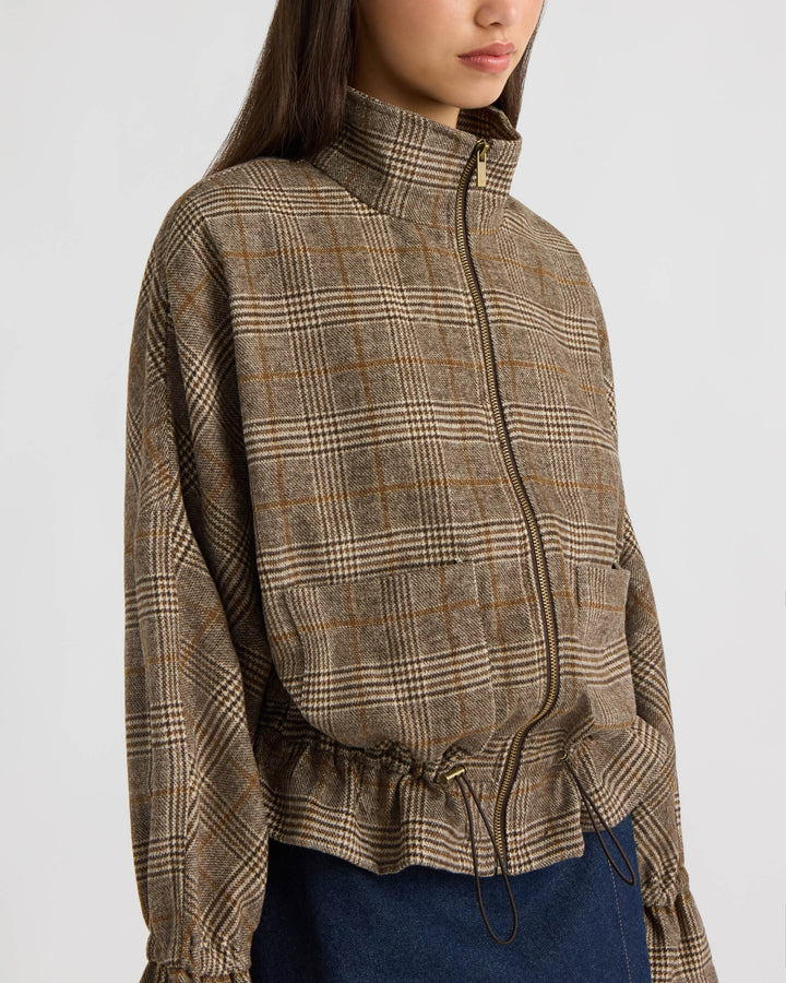 Dolman Jacket with Tunnel Waist
