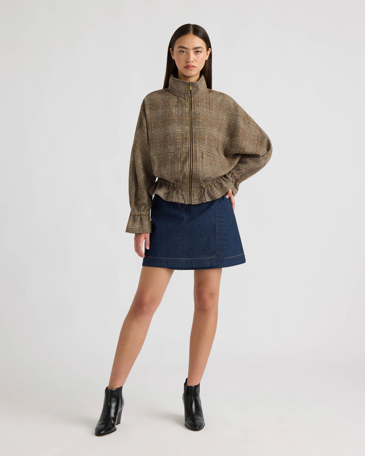Dolman Jacket with Tunnel Waist