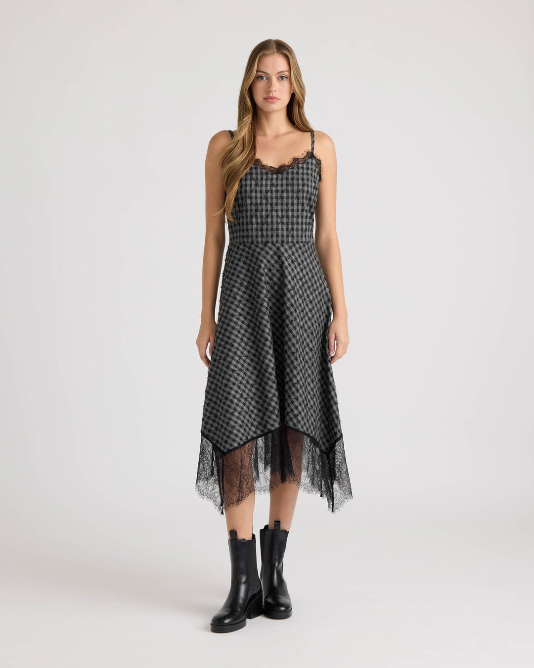 Plaid Printed Dress