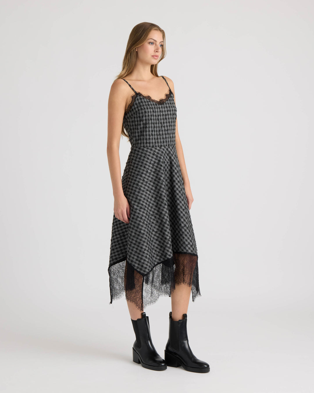Plaid Printed Dress