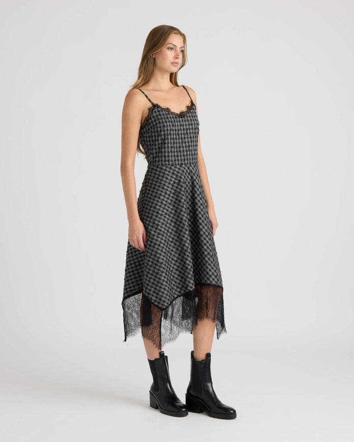 Plaid Printed Dress