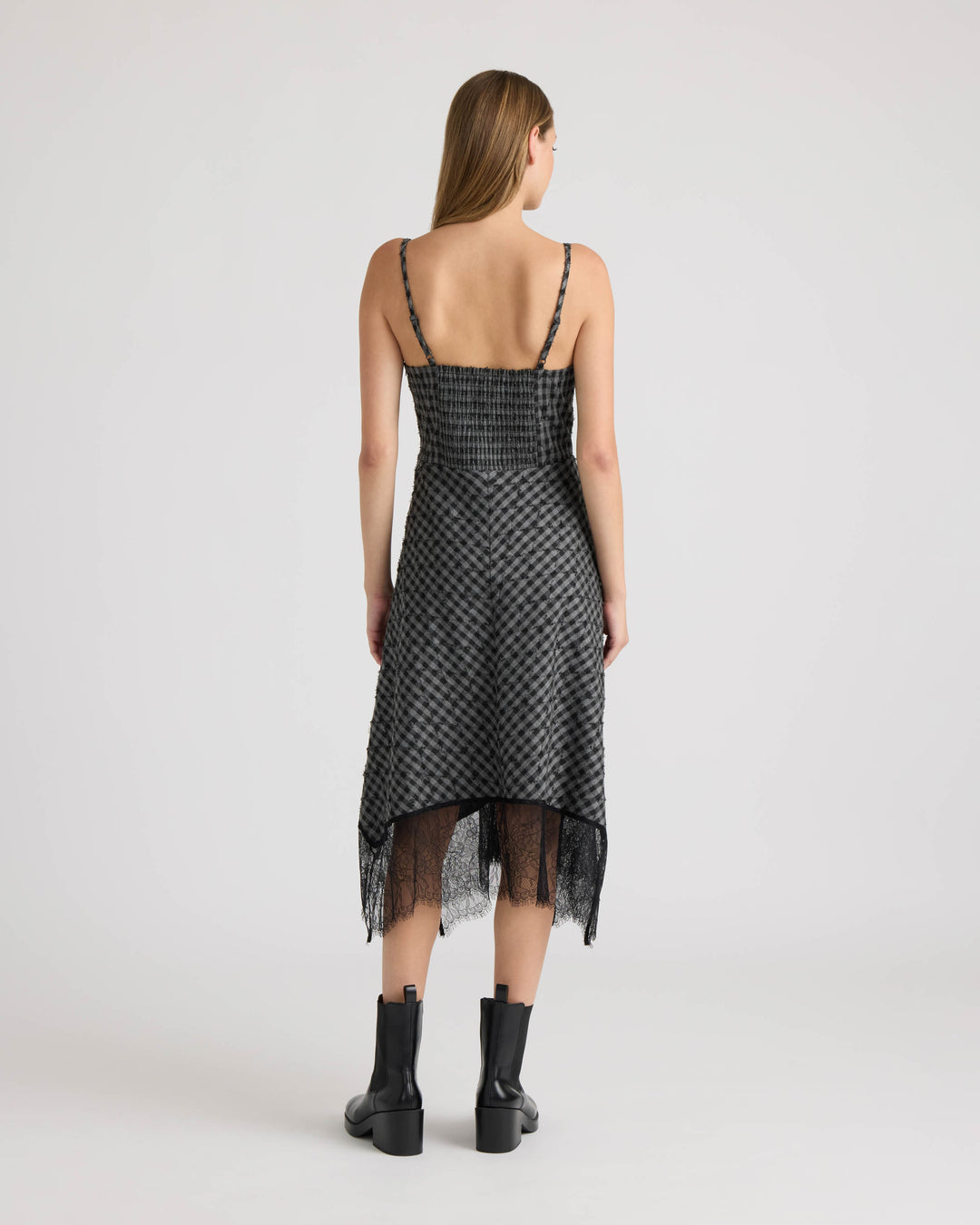 Plaid Printed Dress