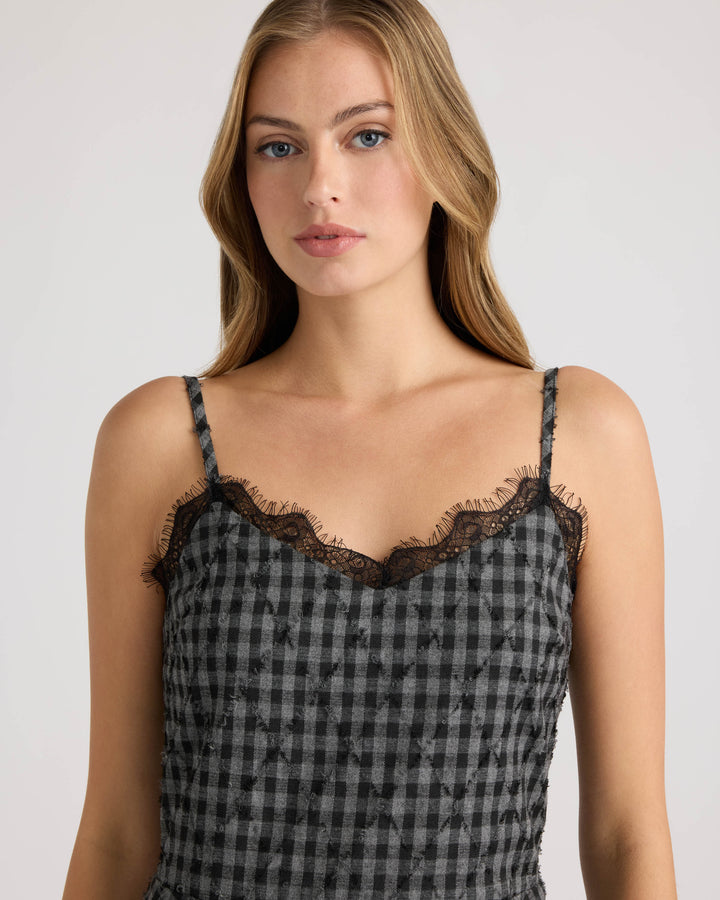 Plaid Printed Dress