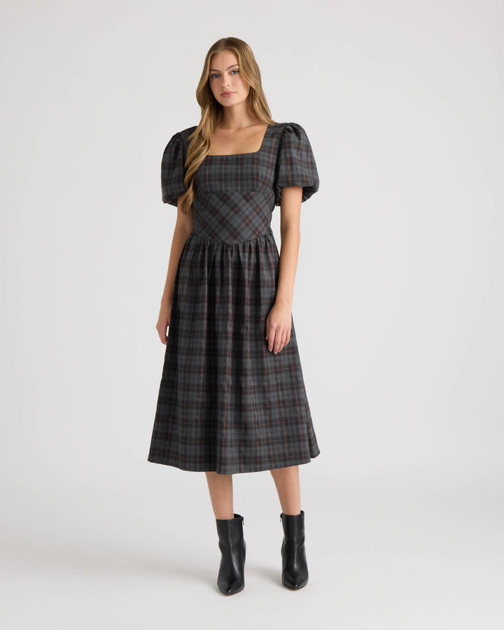 Handkerchief Lace Hem Dress