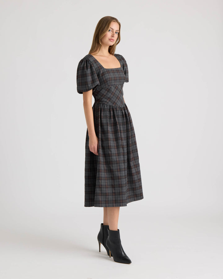 Handkerchief Lace Hem Dress