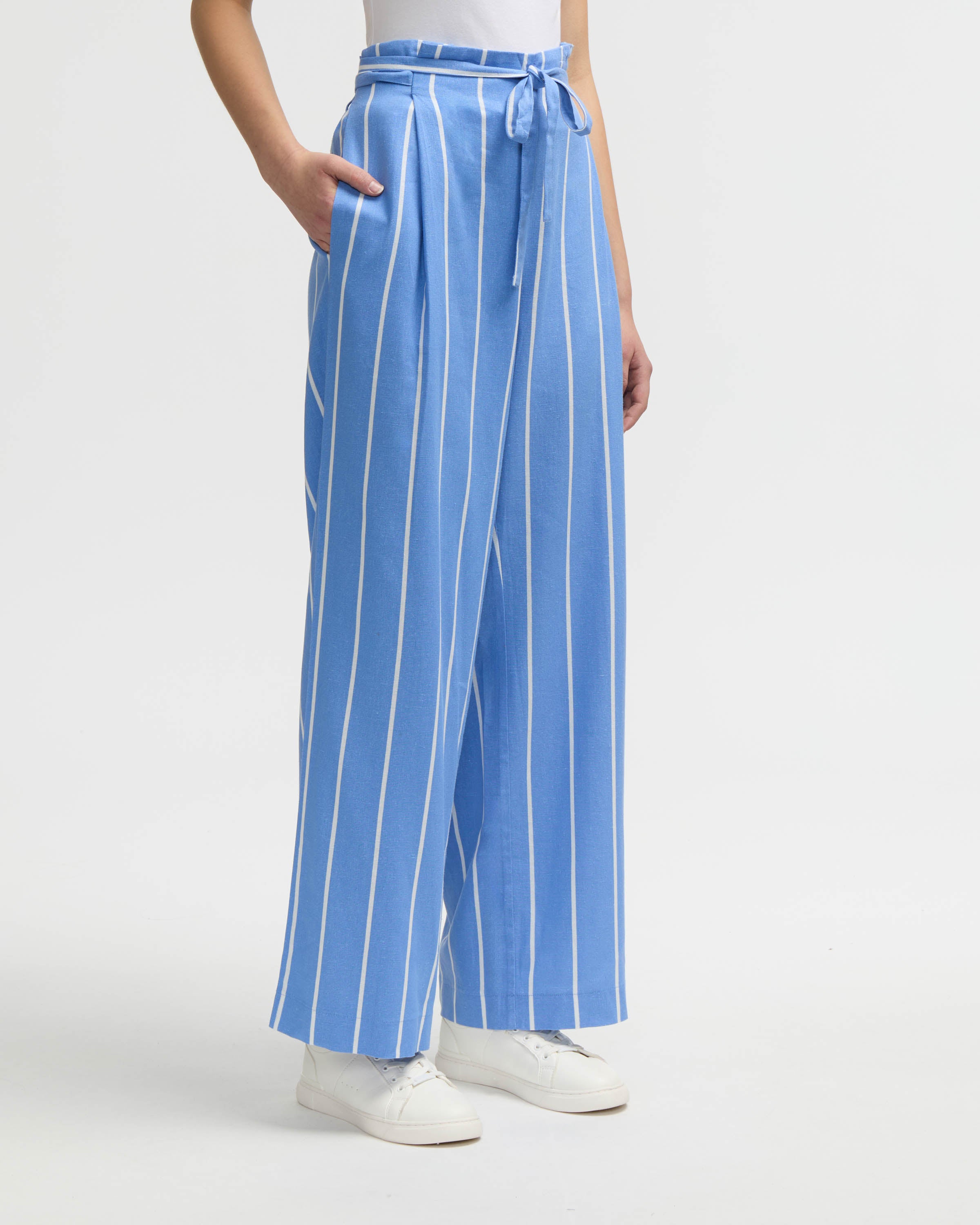 Linen Pant with Drawcord – NVLT