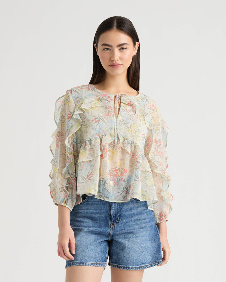Top with Ruffle Detail