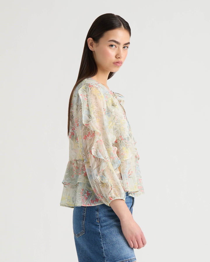 Top with Ruffle Detail