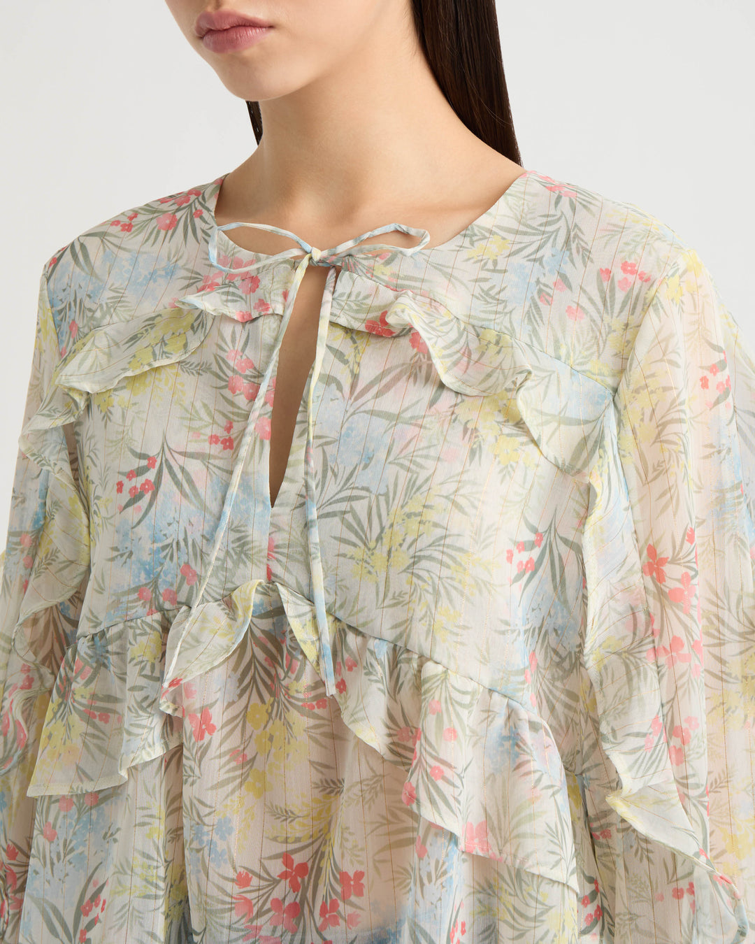 Top with Ruffle Detail