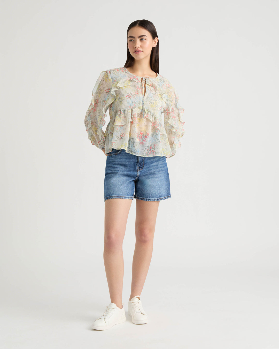 Top with Ruffle Detail