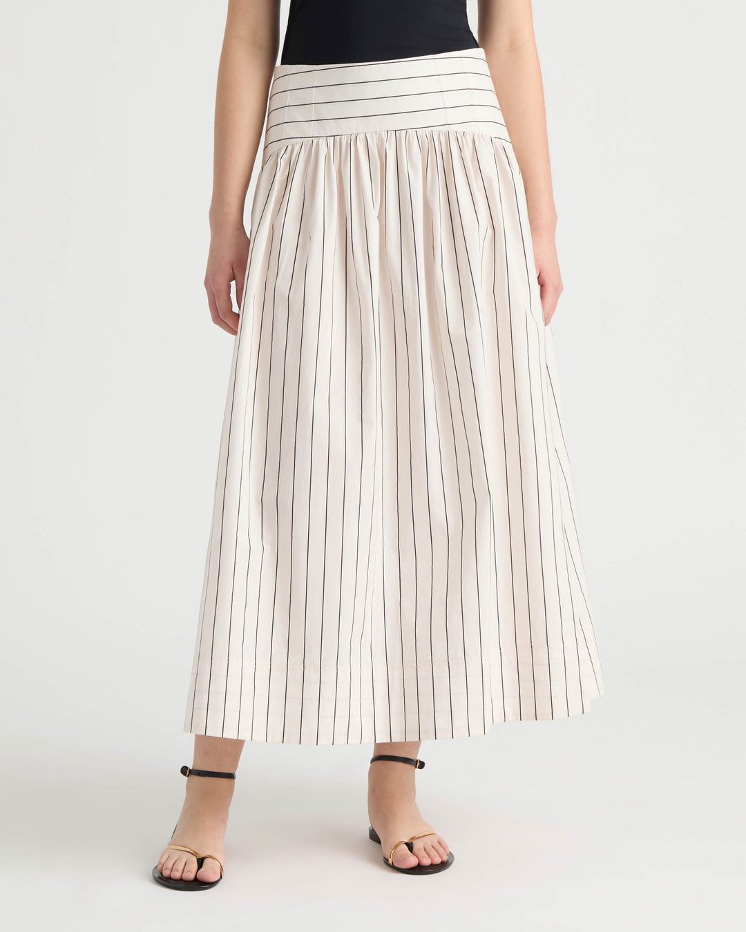 Maxi Skirt With Yoke