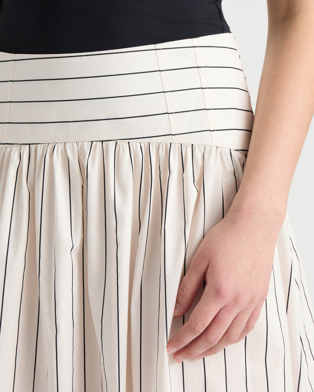 Maxi Skirt With Yoke