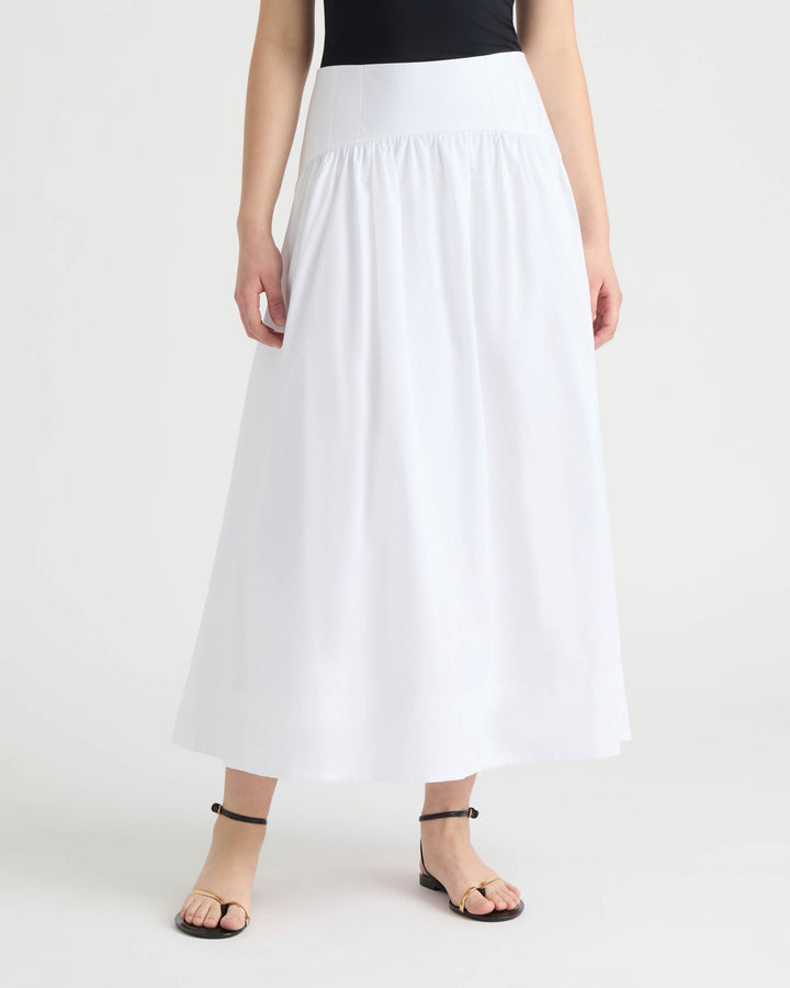 Maxi Skirt With Yoke