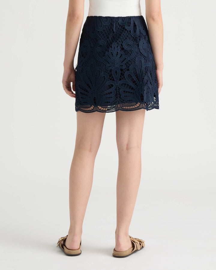 Mini Lace Skirt