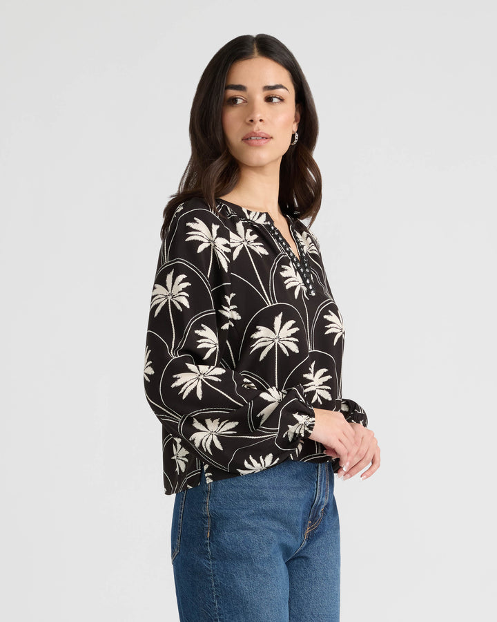 Raglan V-Neck Blouse
