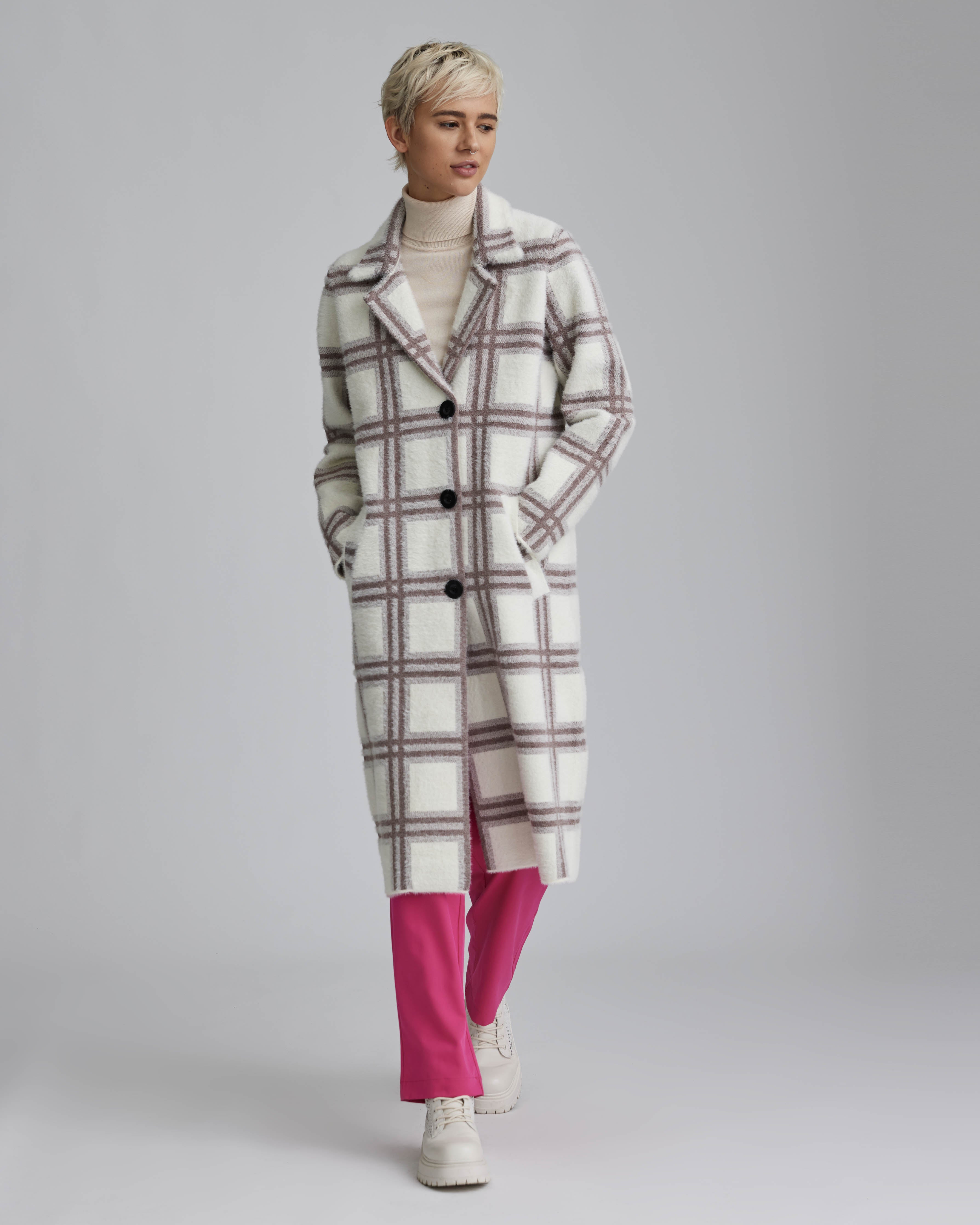 Nvlt deals plaid coat