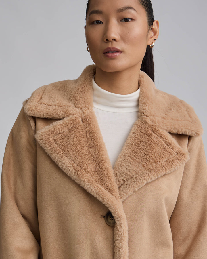 Shearling SB Long Coat